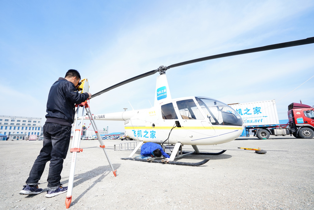 飞机之家派出400万直升机完成哈尔滨直升机航测
