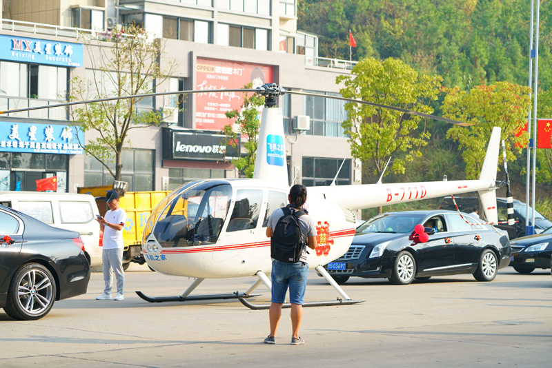 江西九江租一架400万直升机空中婚礼