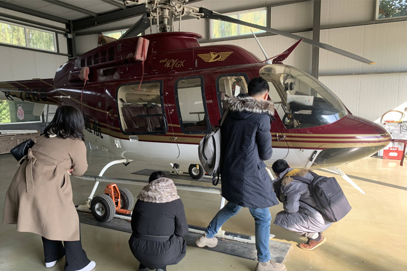 济南雪野湖直升机飞行试验正式开始